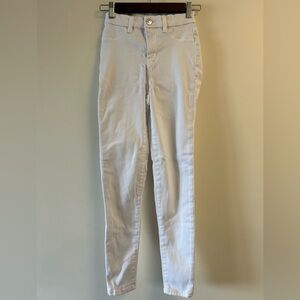 AE White Curvy Hi-Rise Jegging Jeans